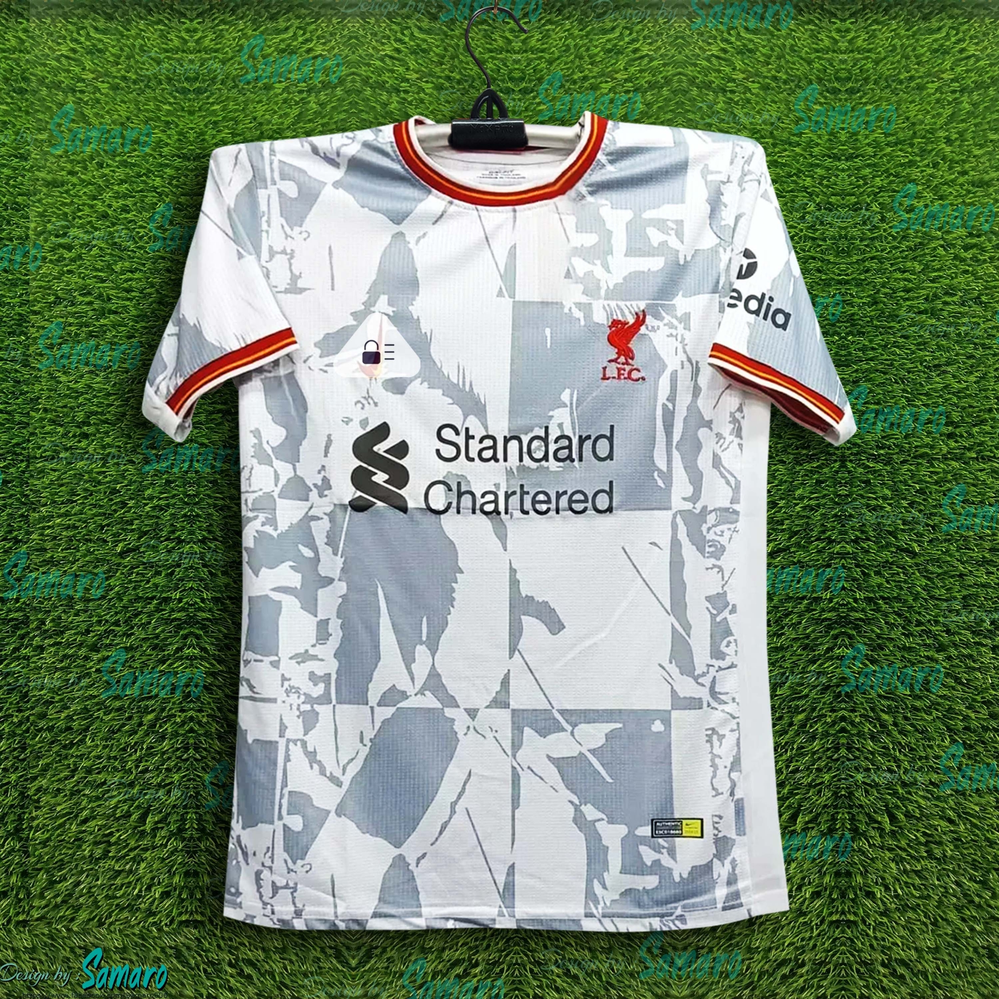 Picture of Liverpool Thai Premium Football Jersey For Men - Half Sleeve T Shirt - Liverpool Football Jersey 2025-26