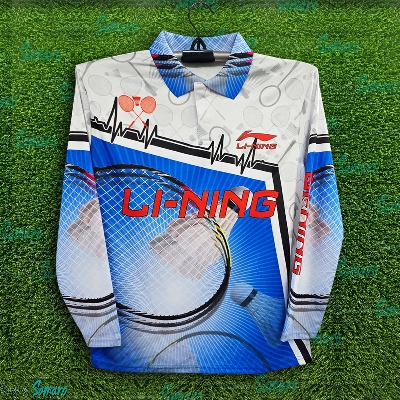 Picture of Li-Ning Jersey 2025/2026 Thai Premium Jersey For Men - Winter & Bike Jersey for men - Li Ning Badminton Jersey 2025