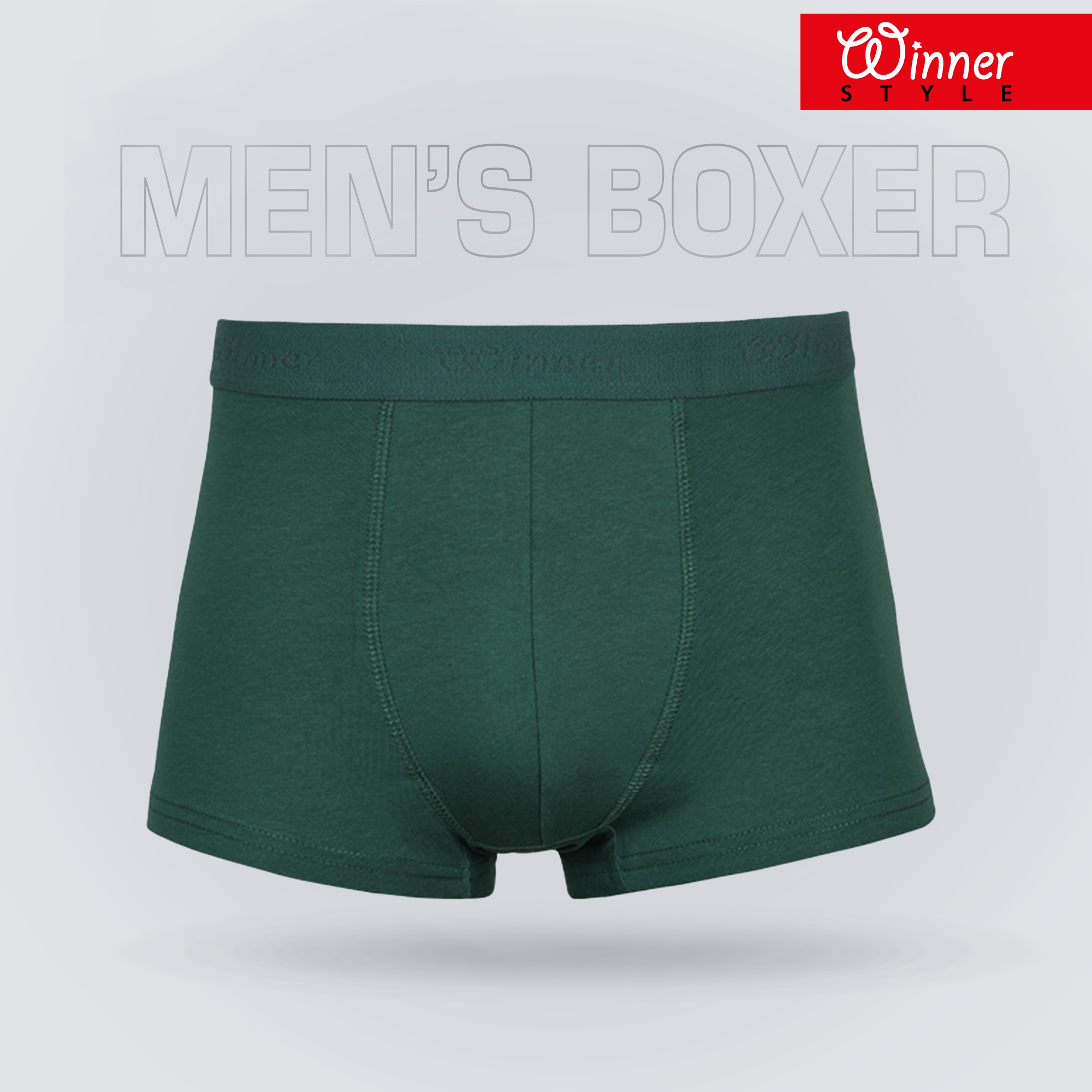 Picture of Winner Style Men's Comforter Boxer Gray Melange