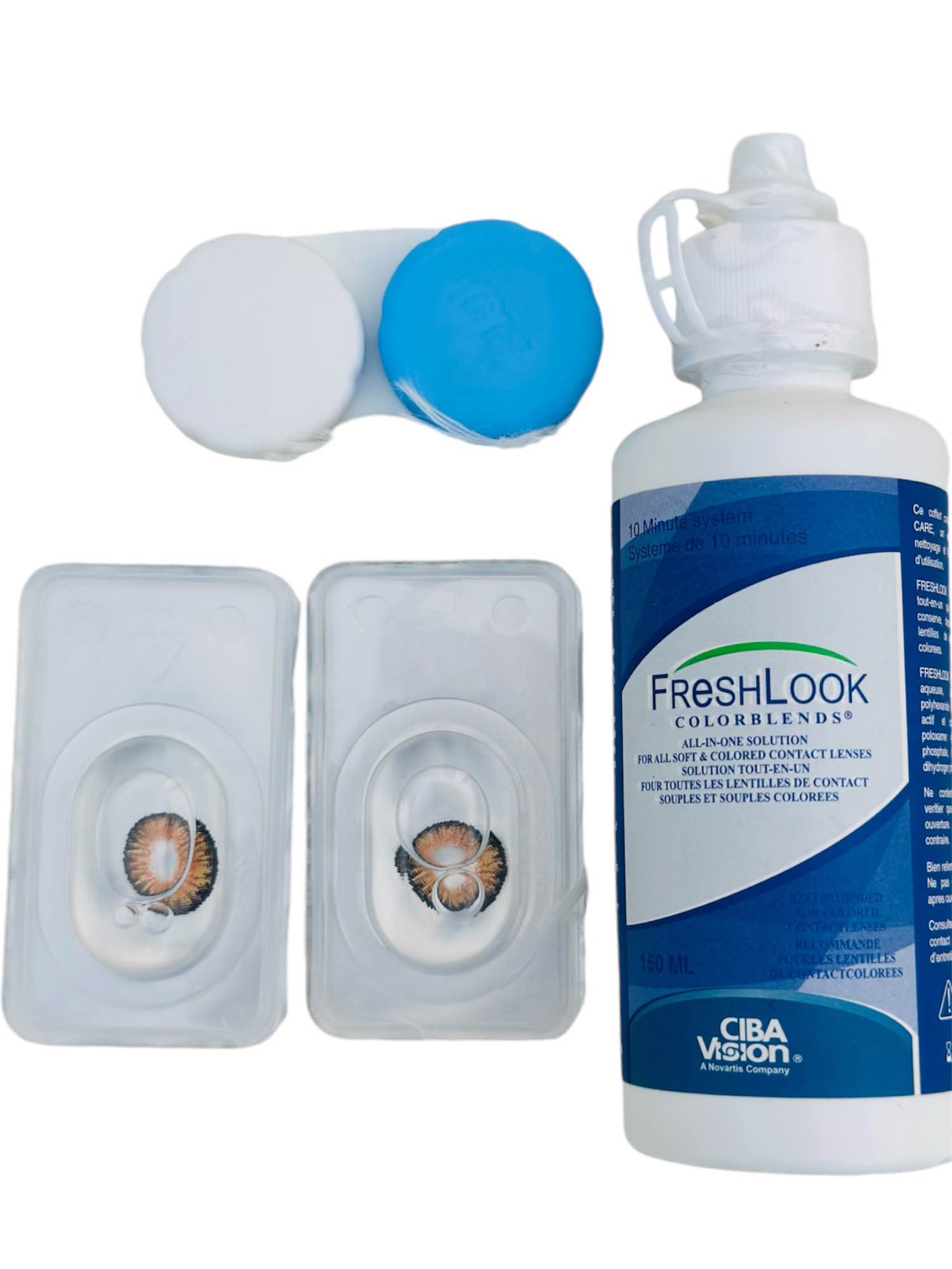 Picture of Freshlook contac lens pure hazel full set