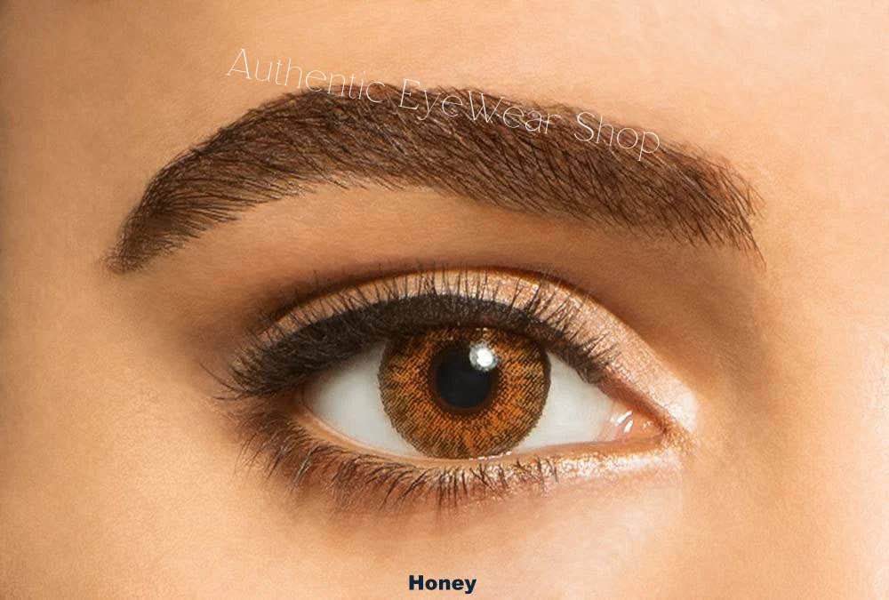 Picture of Freshlook contact lens colour honey