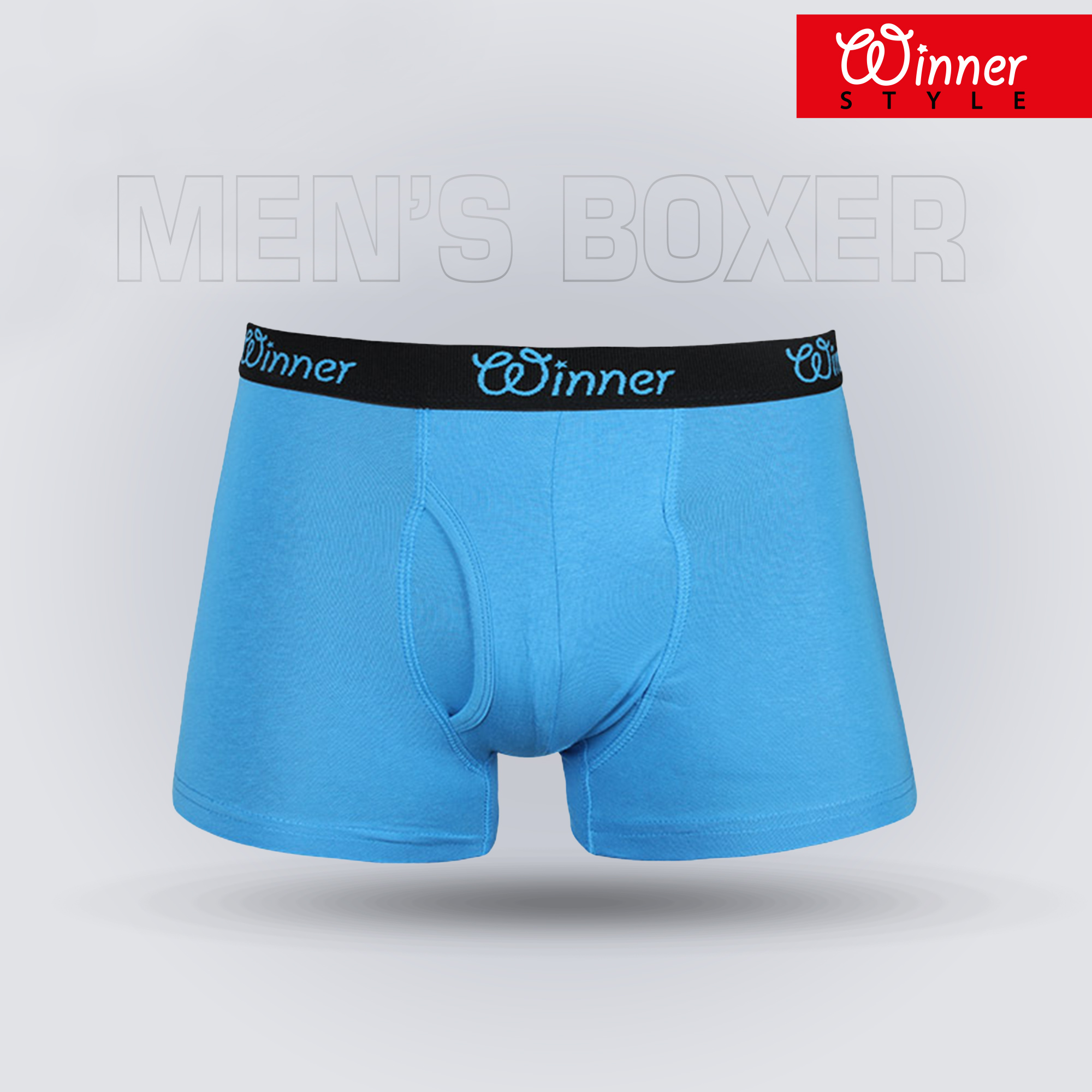 Picture of Winner Style Men's Deluxe Boxer Sodalite Blue