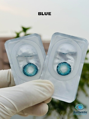 Picture of Freshlook contac lens blue color full set