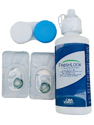 Picture of TURQUOISE FRESHLOOK CONTACT LENS FULL SET