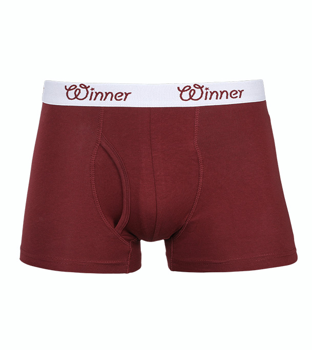 Picture of Winner Style Men's Deluxe Boxer Maroon