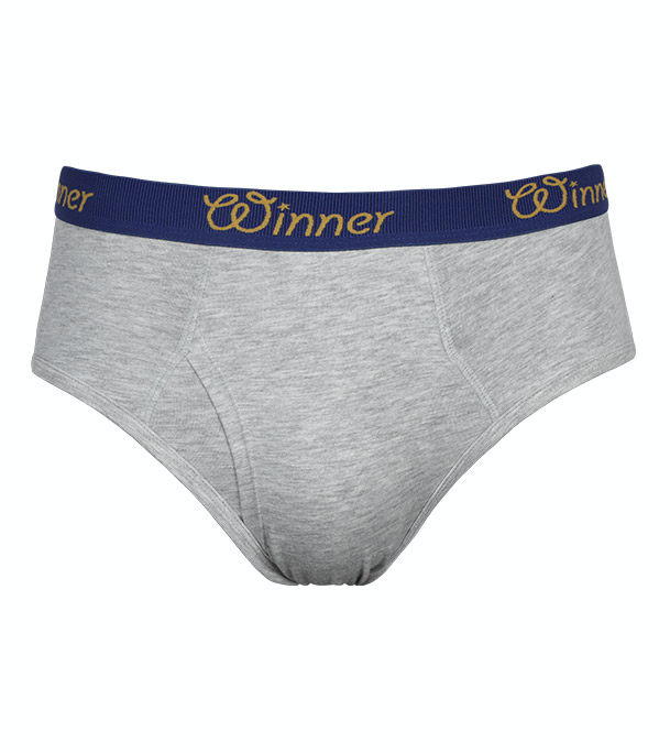 Picture of Winner Style Men's Deluxe Brief Grey Melange  Color