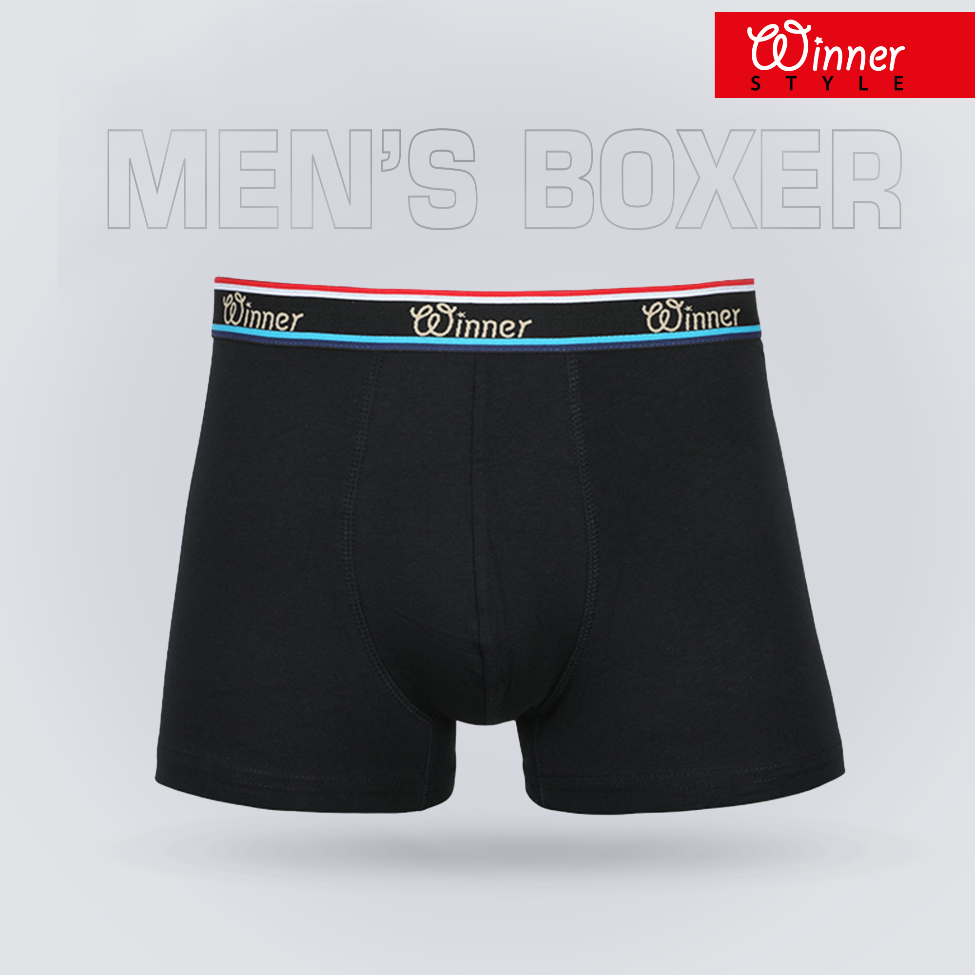 Picture of Winner Style Luxury Boxer W0002 Black
