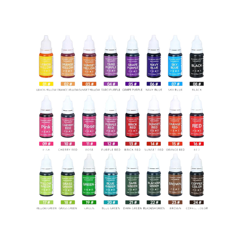 Picture of 10ML/Food Coloring Compound Cake Pastry Cookies Sugar Fondant Cream Baking DIY Craft Pigment for Cake Decoration Tool Frosting Icing