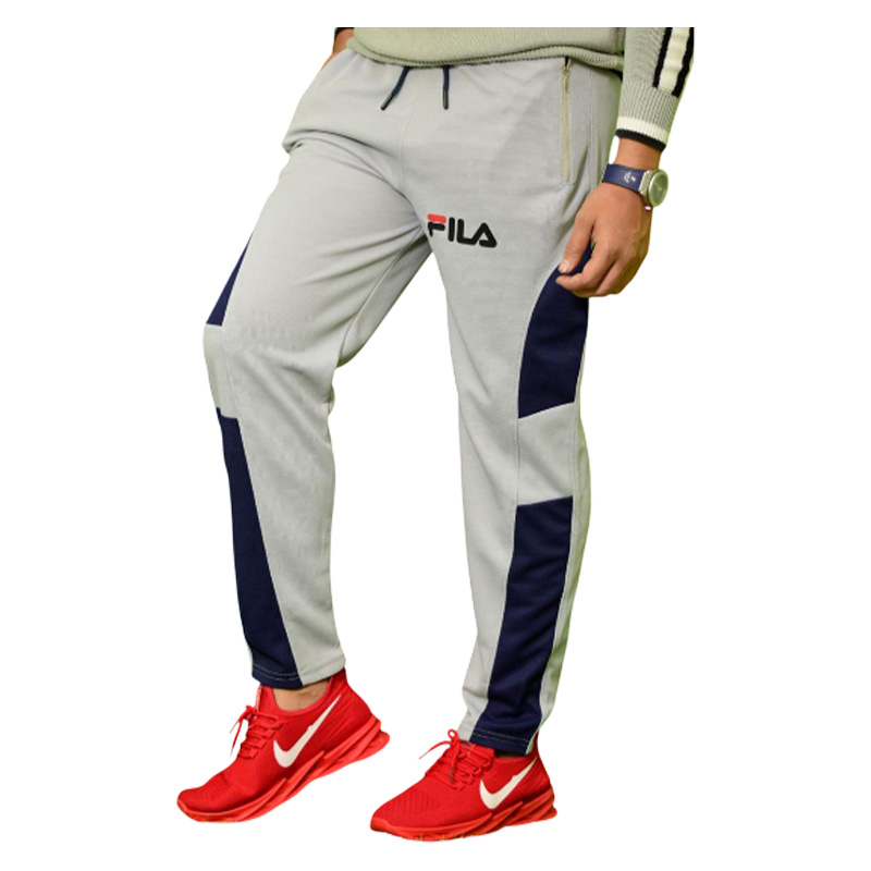 Picture of Grey and Navy Blue Color Comfortable Trouser for Men's
