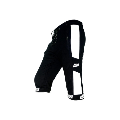 Picture of Stylish Black And Grey Color Comfortable Three Quarter Pant For Men's