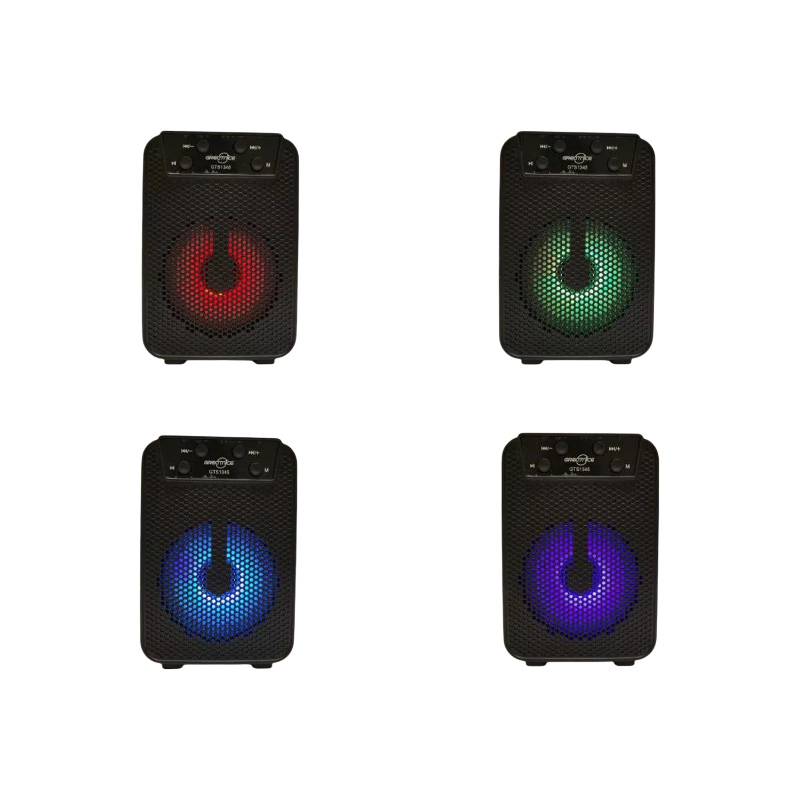 Picture of GTS 1345 Portable Rechargeable Wireless Bluetooth Speaker With FM Radio USB & SD Card Supported High Quality Sound & Extra Base