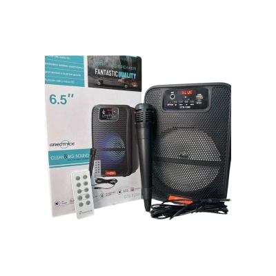 Picture of GTS 1286 Bluetooth rechargeable microphone system speaker