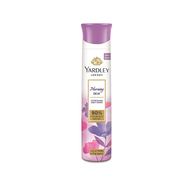 Picture of Yardley London Morning Dew Refreshing Deodorant Body Spray for Women - 150ml