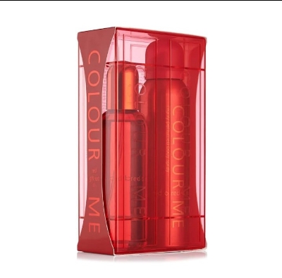 Picture of International UAE product Body perfume party scent Colour Me Red Used for female - 100 ml