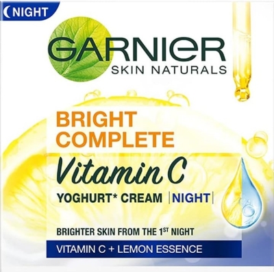 Picture of Indian product Skin care Bright complete Vitamin C Night Cream Used for male/female - 40 gm