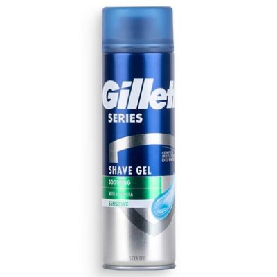 Picture of International Colombia product Skin care Shave Gel Soothing with Aloe Vera used for male - 200 ml