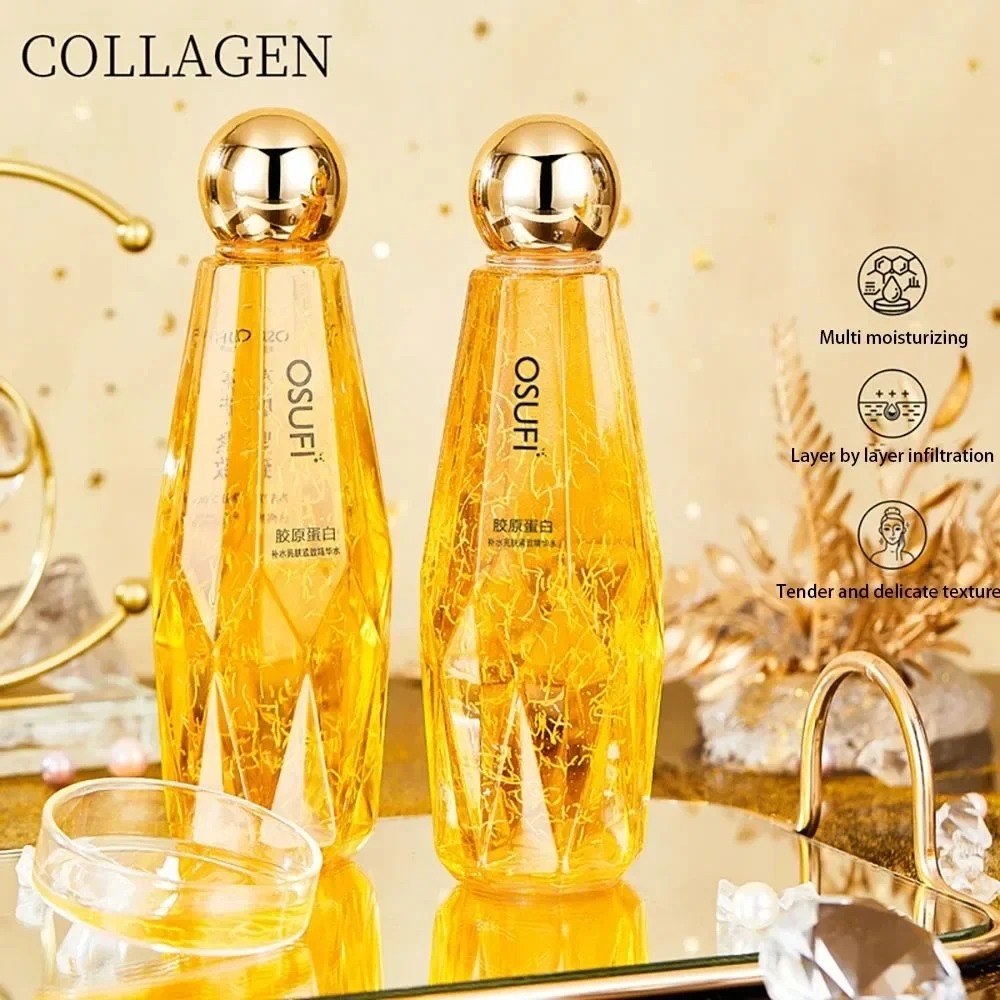 Picture of Osufi Collagen Face Serum Anti Aging Smoothing Lines Facial Care Essence Moisturizing Whitening Serum Beauty Skin Care-300gm
