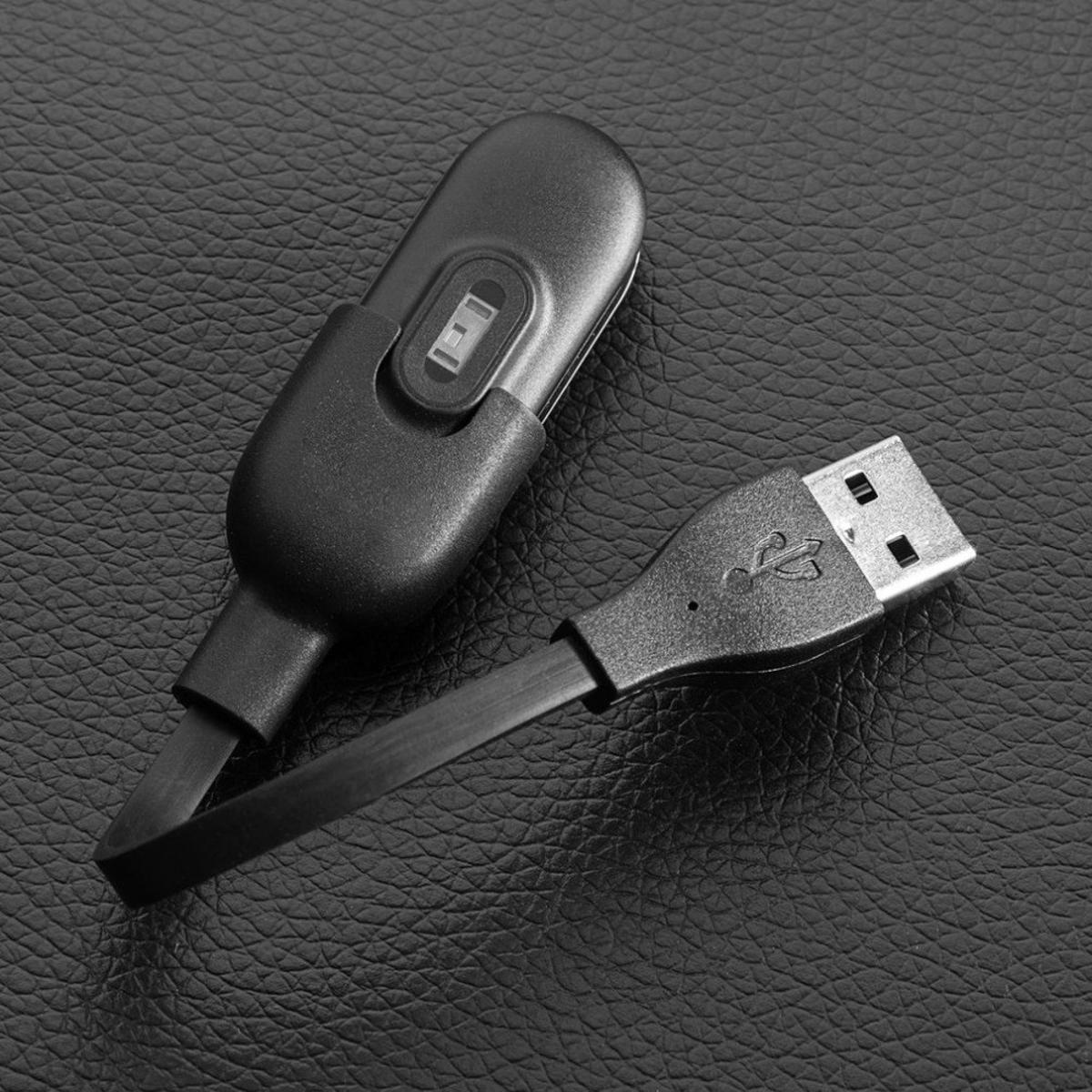 Picture of USB Charging Cable Dock Charger for Mi Band 3/M3/M4 - Black