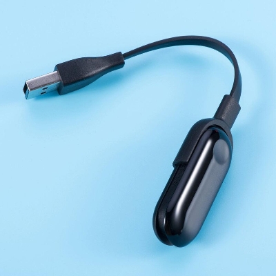 Picture of USB Charging Cable Dock Charger for Mi Band 3/M3/M4 - Black