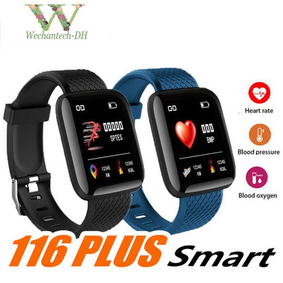 Picture of D116 PLUS Smart Bracelet Heart Rate Blood Pressure Monitor Wristbands Outdoor Sports Fitness Band Waterproof Smart Digital Watch