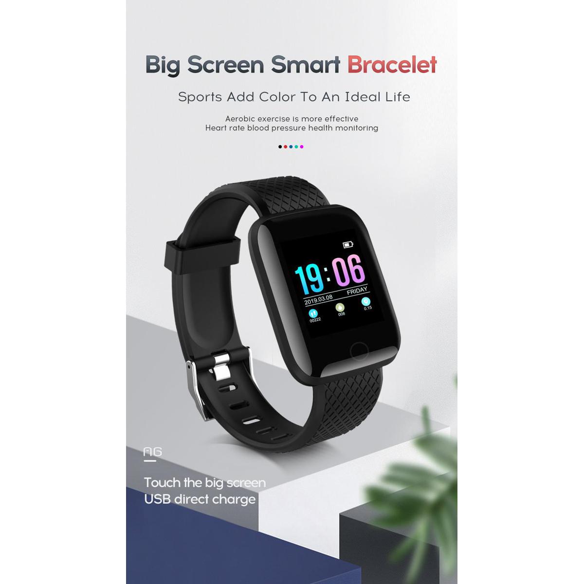 Picture of D116 Plus Smart Watch Bracelets Fitness Tracker - Smart Watch