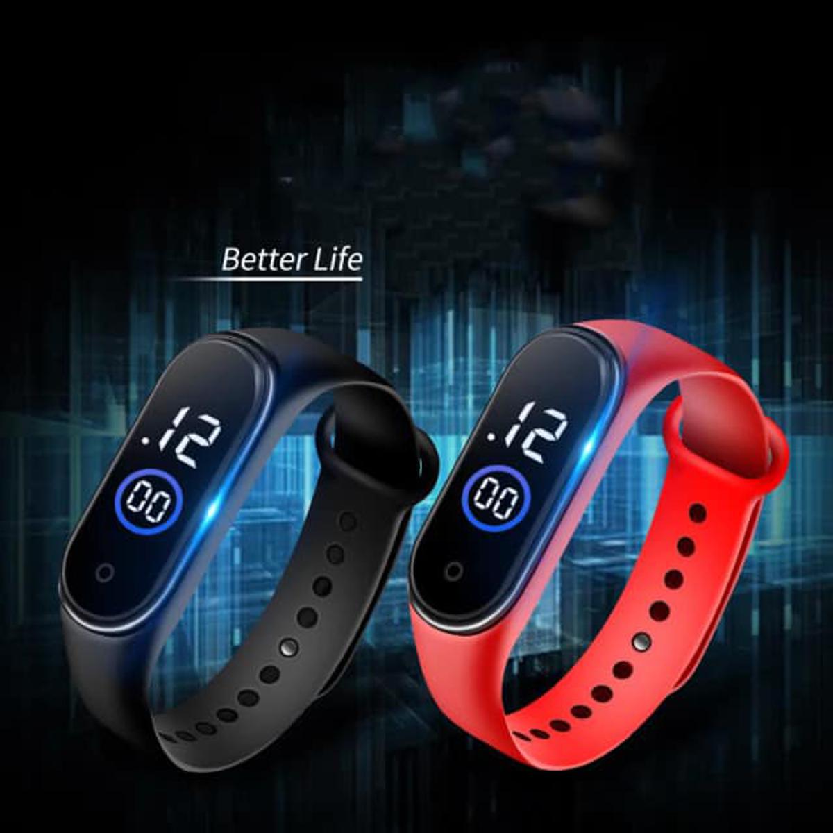 Picture of Silicone New Fashion Touch LED Sports Watch Waterproof