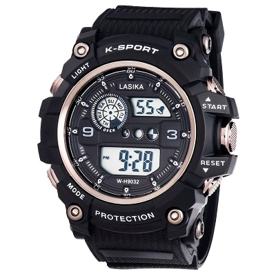 Picture of Premium Quality Digital Sports Watch LASIKA W-H9032 Digital Water Resistance/ Waterproof Digital Watch, Digital Silicon Watch for Men - Watch For Men - Watch - Watch For Men - Watch - ঘড়ি - Watch For Men
