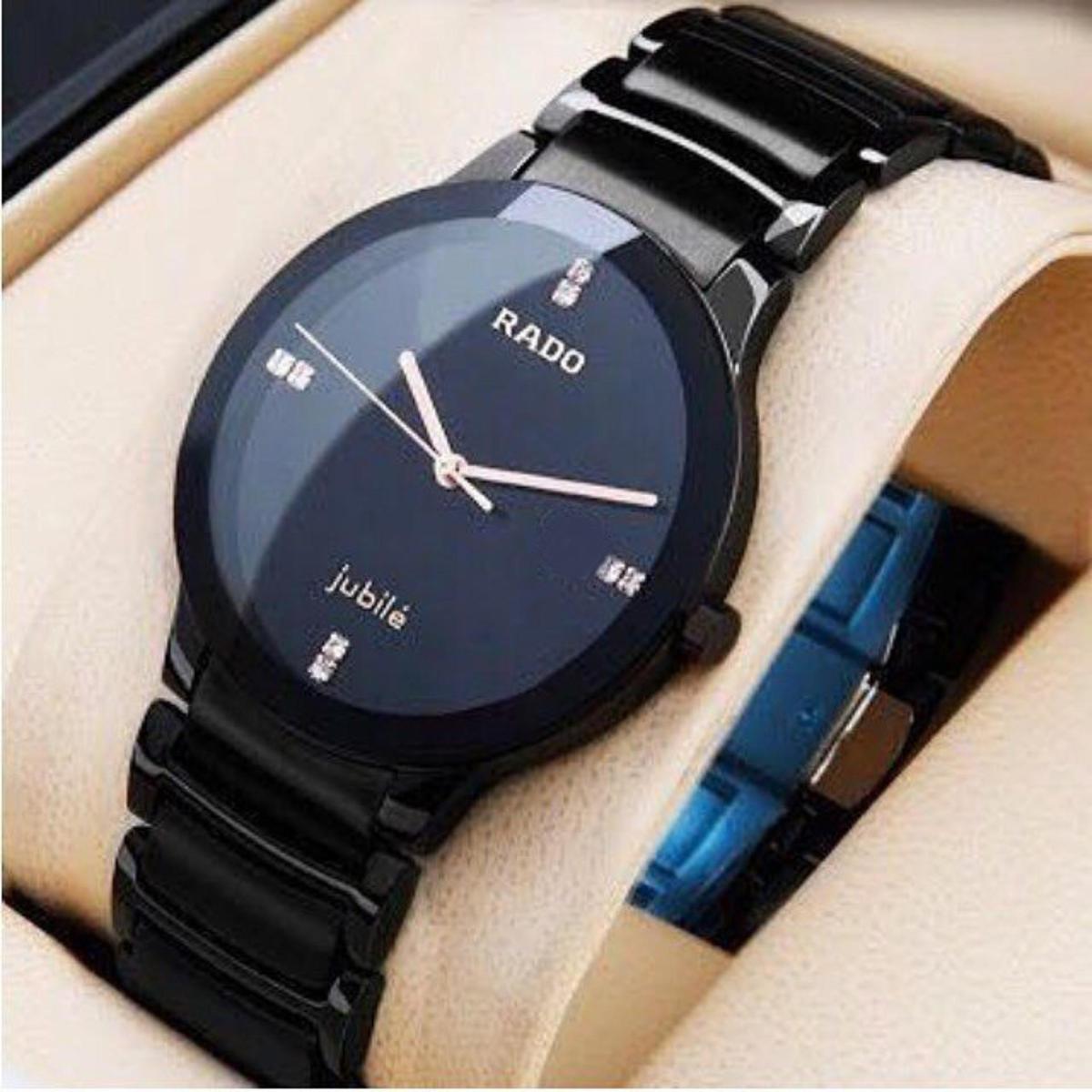 Picture of Stylish stainless steel Quartz watch For Men - Black