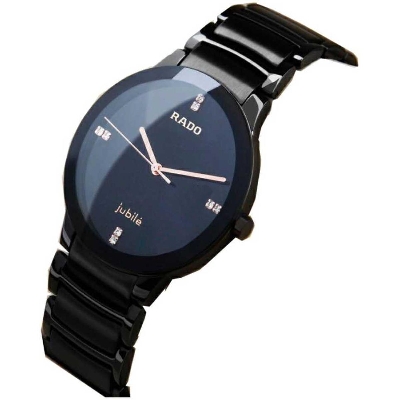 Picture of Stylish stainless steel Quartz watch For Men - Black