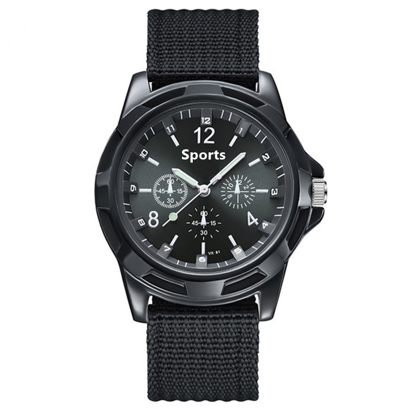 Picture of Fabric Canvas Strap Casual Cool Sport Round Dial Wrist Watch for men - Watch For Men - Watch - Watch For Men - Watch - ঘড়ি