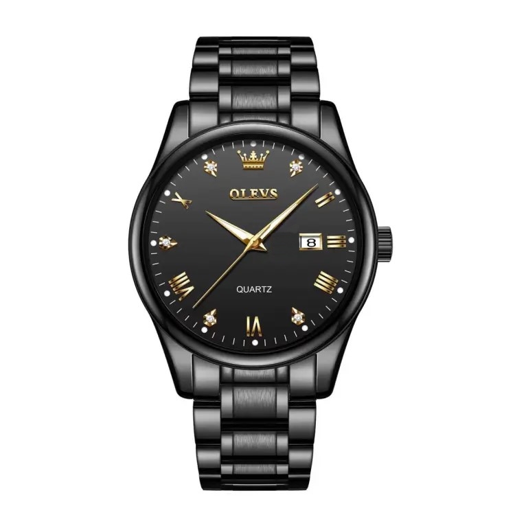 Picture of Olevs 5563 Fashion Stainless Steel Analog Wrist Watch For Men