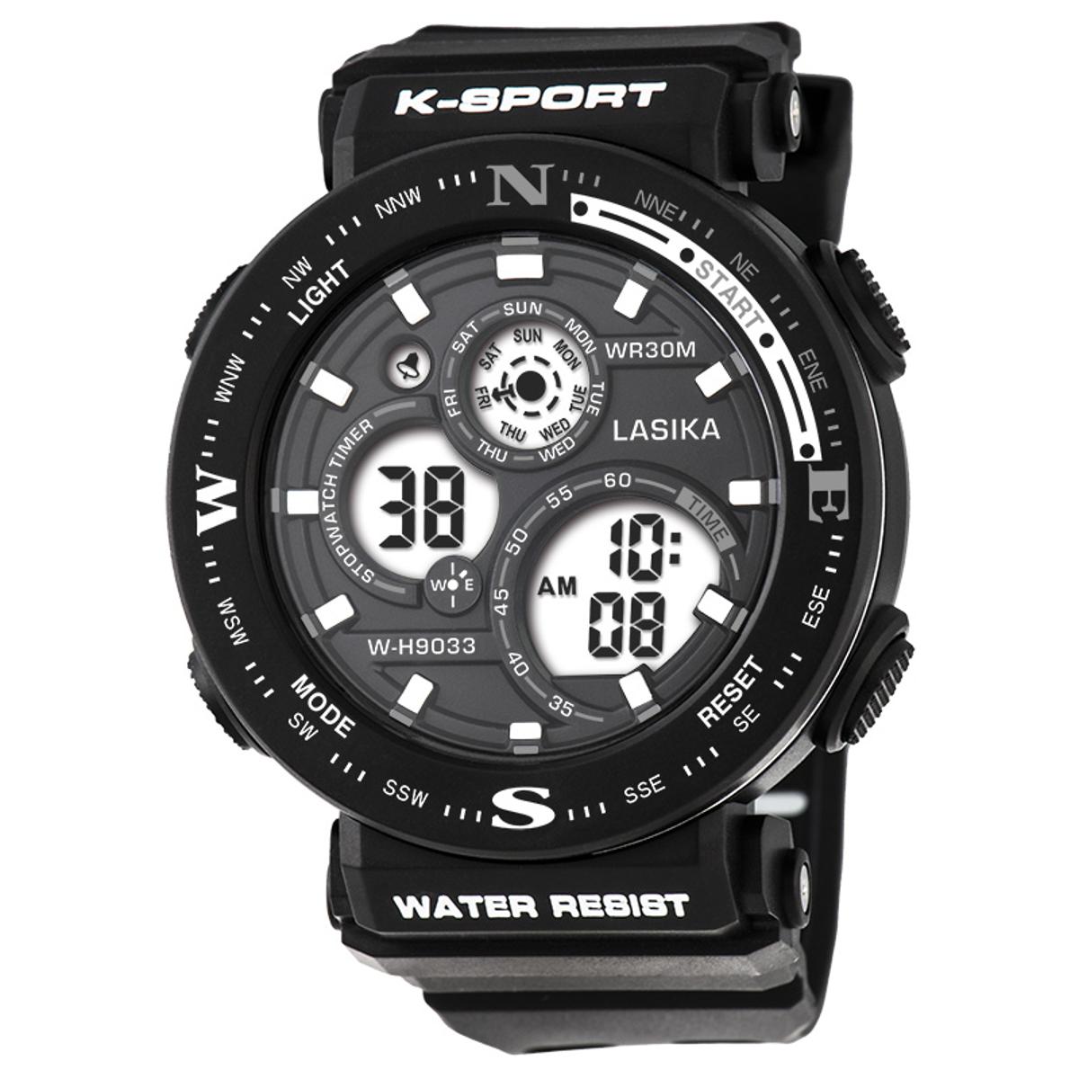 Picture of New LASIKA W-H9033 Chronograph Fashion Time Sport Watch Digital Watches For Men