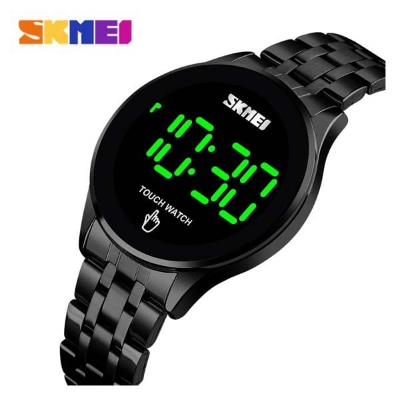 Picture of SK_MEI 1579 Men Digital Watch Fashion Touch Screen Steel Wristwatch Male Gifts Watches Black