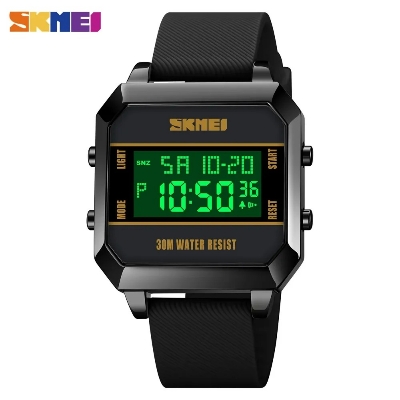 Picture of SK_MEI Men Fashion Sports Waterproof LED Men Watch 1848 Full Black - Watch For Men