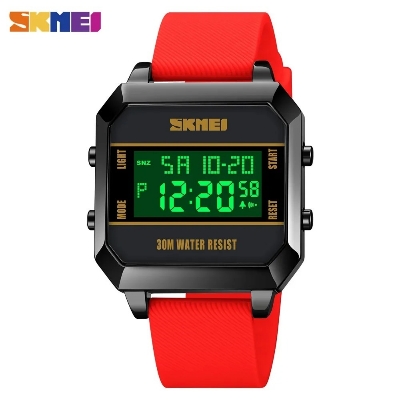 Picture of SK_MEI Men Fashion Sports Waterproof LED Men Watch 1848 Full Black - Watch For Men