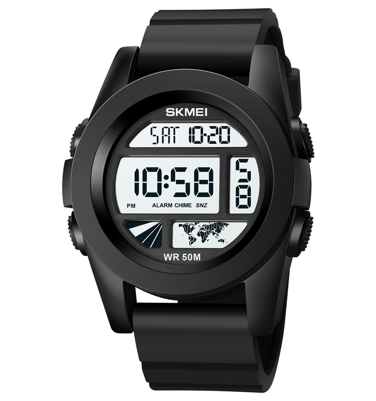 Picture of Men Fashion Stopwatch Luminous Waterproof Digital Sports Men's Watch