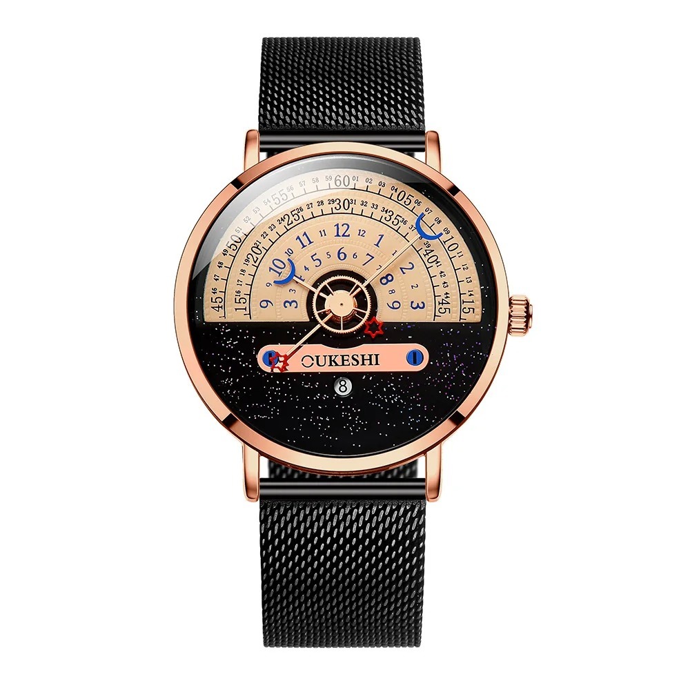Picture of New Stainless steel Fashion Calendar Watches Casual Sport  Watch For Men