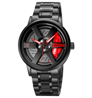 Picture of Skmei 1787 Rotation Wheel Creative Fashion Men Stainless Steel Watch Watch -Lamon - Watch