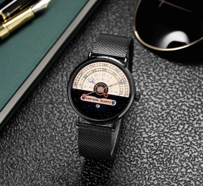 Picture of Top Luxury Fashionable Stainless Steel Analog Wrist Watch For Men -  Watch For Men