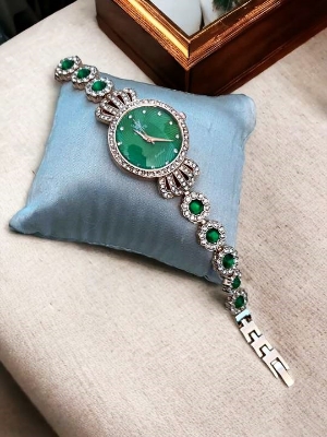 Picture of New Luxury Premium quality stylist colorful stone Watch - New Fashionable Watch For Women - Watch -ঘড়ি