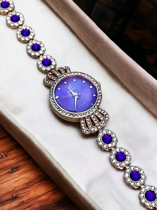Picture of New Luxury Premium quality stylist colorful stone Watch - New Fashionable Watch For Women - Watch -ঘড়ি