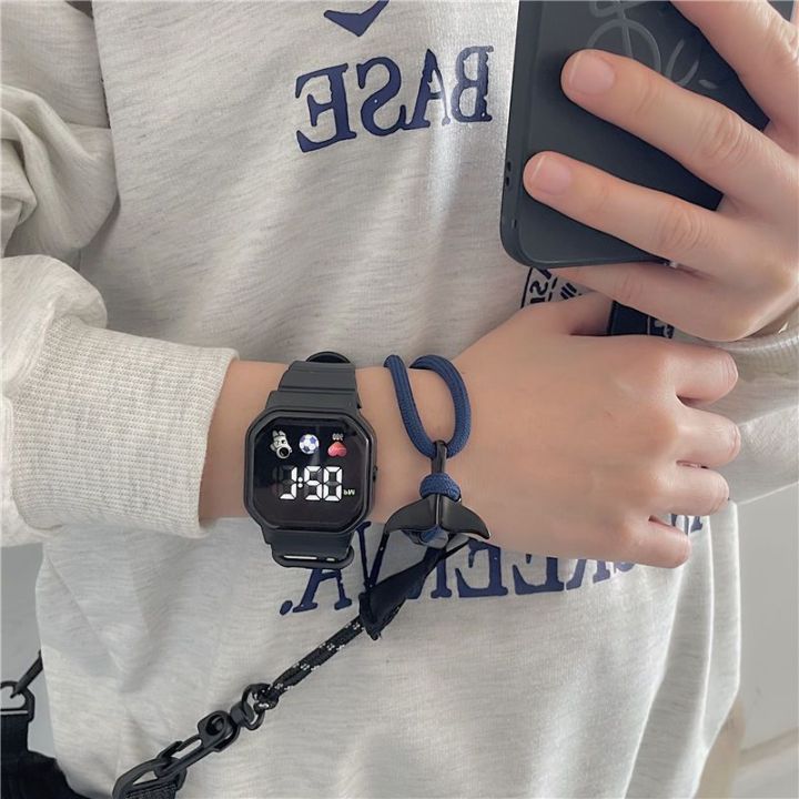 Picture of New Hot  LED Digital Smart Watch for Children Waterproof Sport Ladies Watch Fashion Casual Boy Girls Astronaut Sport Electronic Watches - New Led Watch - Digital Watch - Kids Watch - Watch For Kids