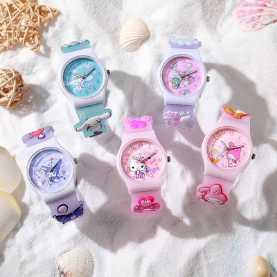 Picture of Cute cartoon children's watches Sanrio primary schools students watch high value quartz watch boys girls watch