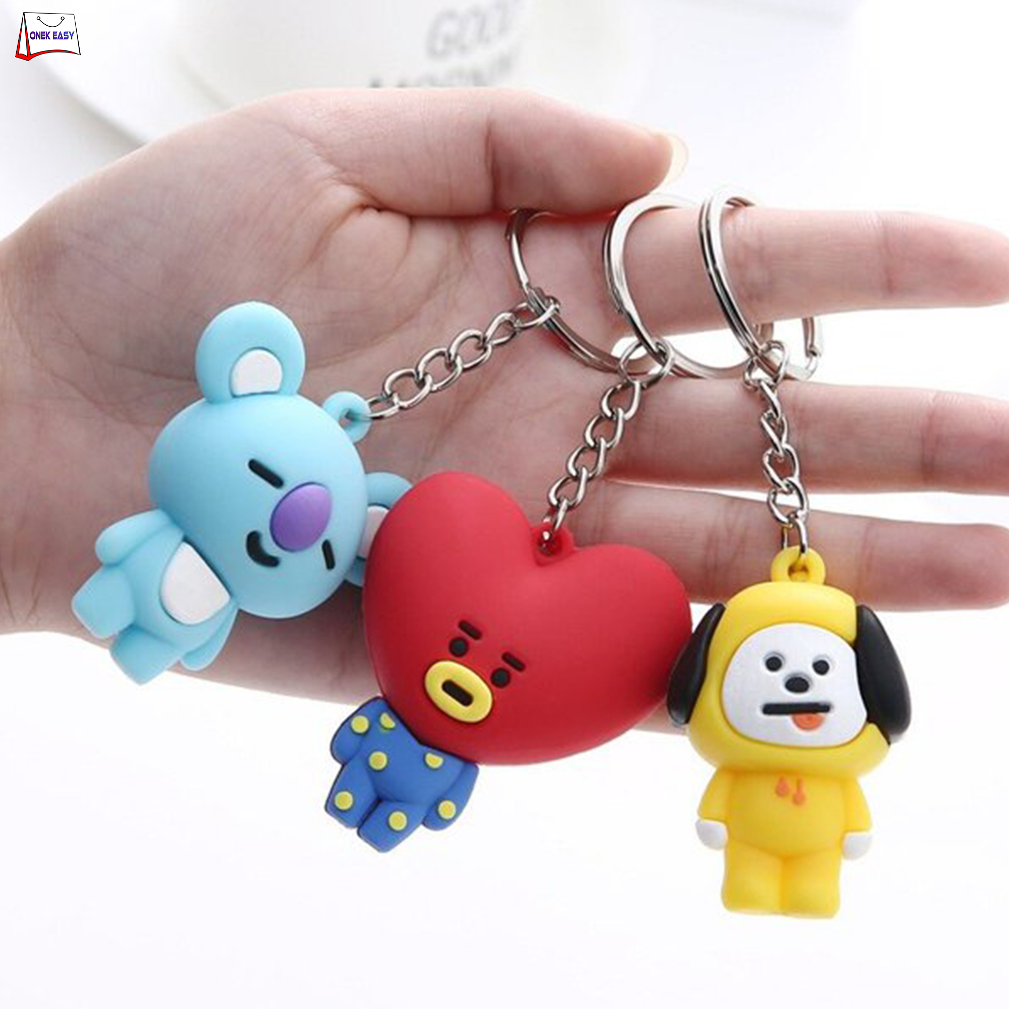 Picture of Cute Cartoon Fashion Keychains - BT21