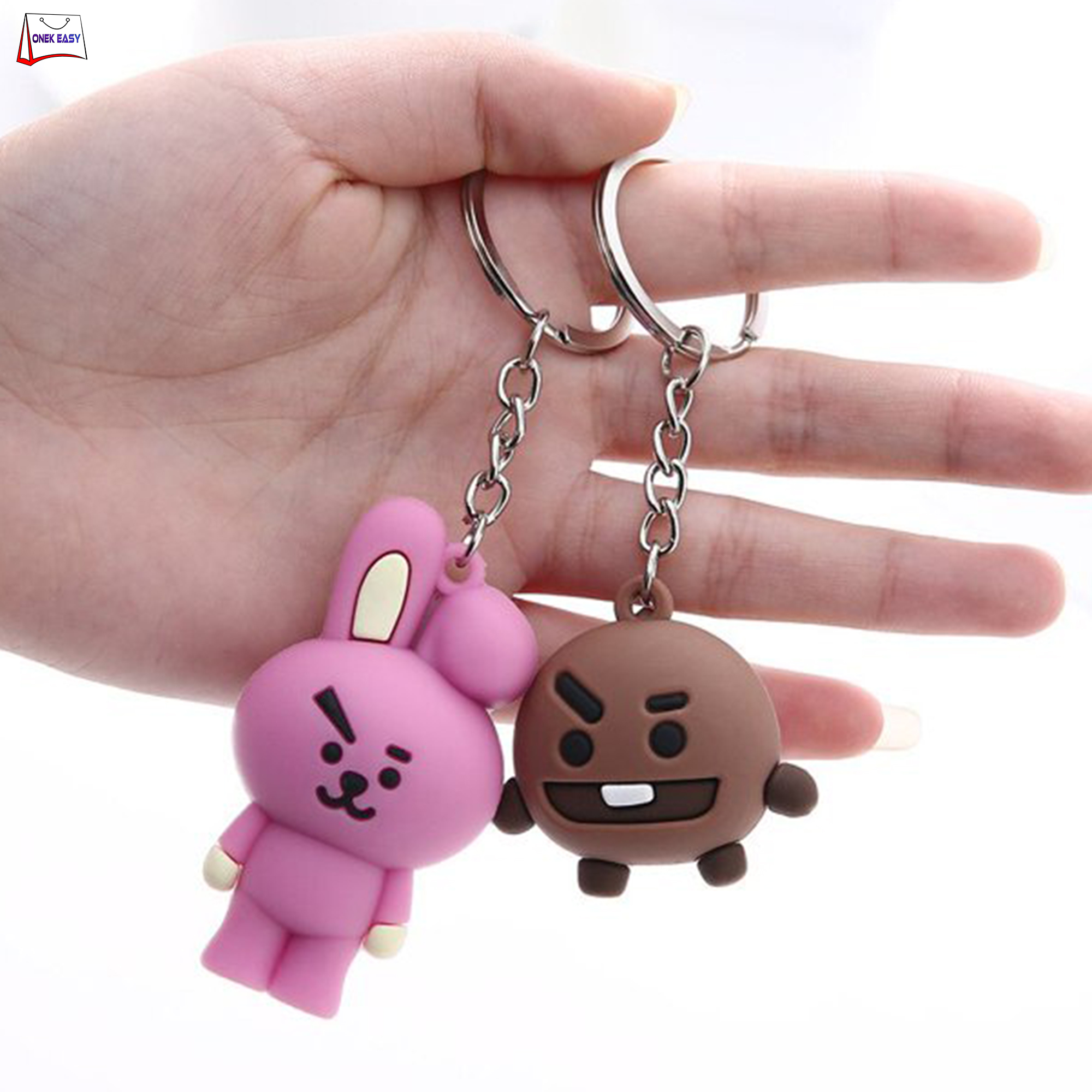 Picture of Cute Cartoon Fashion Keychains - BT21