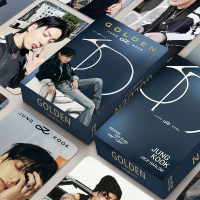 Picture of Jung Kook 55Pcs/Box I AM STILL, Golden Album, Seven, 3D K-POP BTS DECO KIT Photocard/Lomocard
