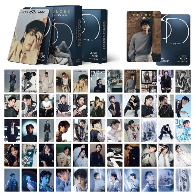 Picture of Jung Kook 55Pcs/Box I AM STILL, Golden Album, Seven, 3D K-POP BTS DECO KIT Photocard/Lomocard