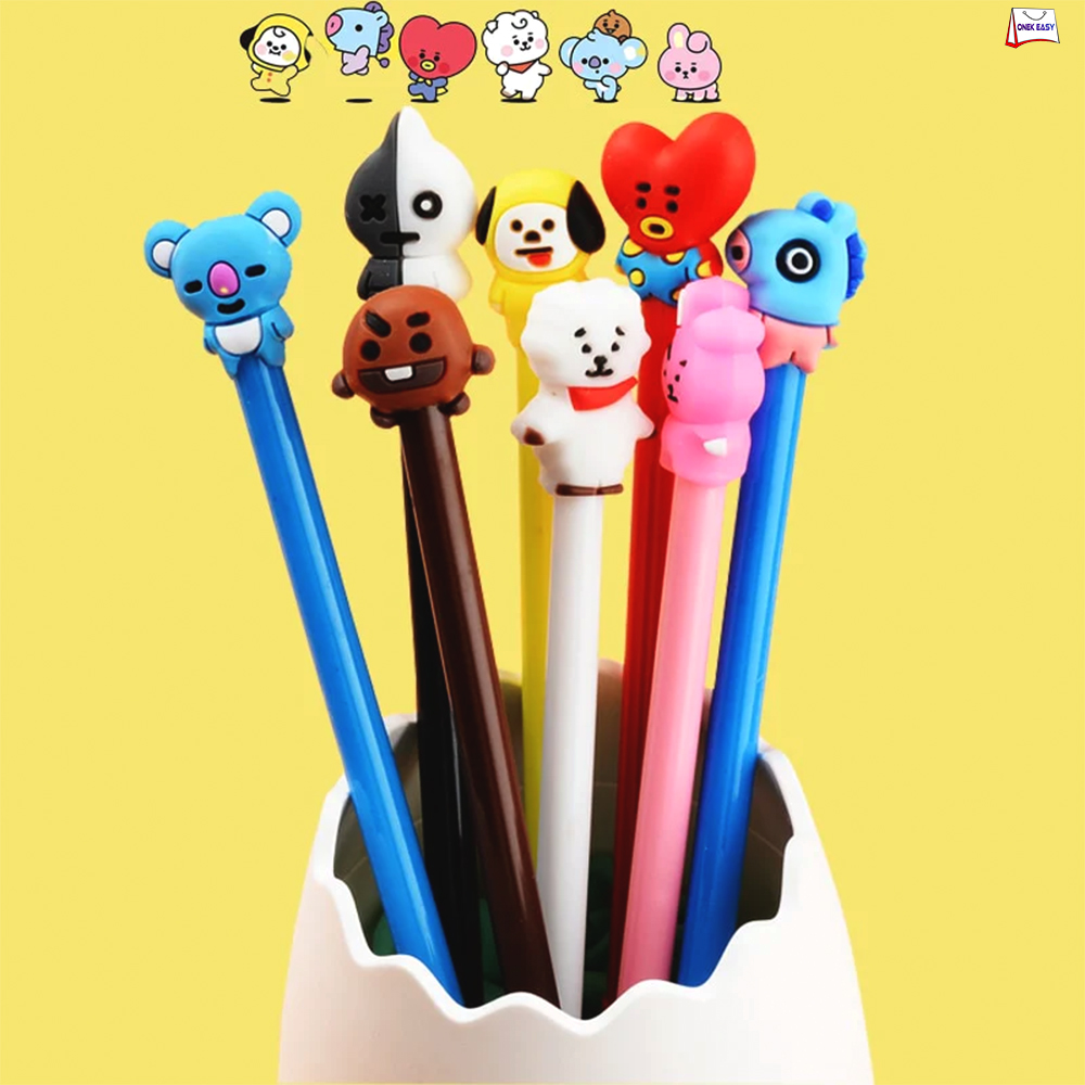 Picture of BT21 Cartoon Character Pens BTS Stationary