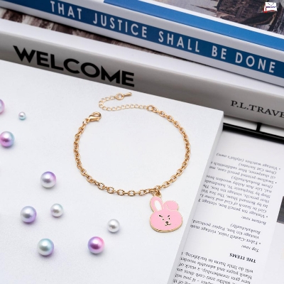Picture of KPOP BTS Cartoon BT21 Bracelet Bangtan Boys Tata Cooky Koya Van Chimmy Mang RJ