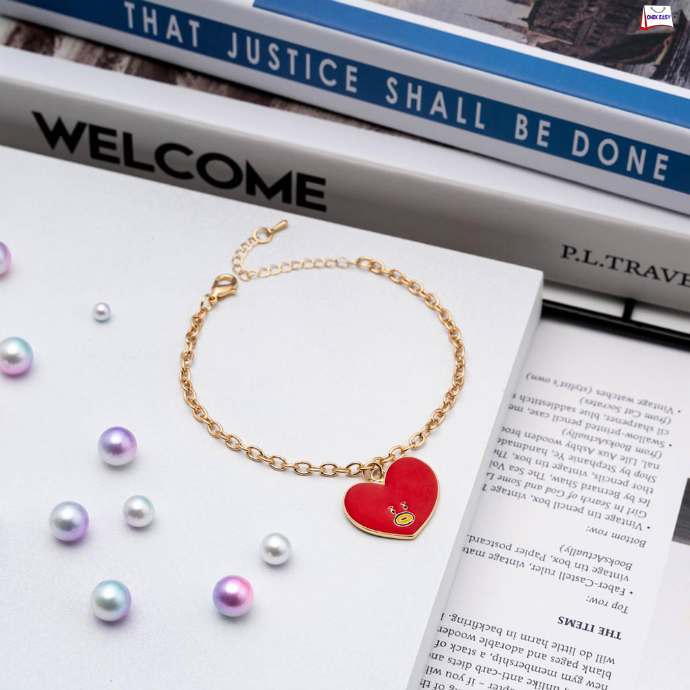 Picture of KPOP BTS Cartoon BT21 Bracelet Bangtan Boys Tata Cooky Koya Van Chimmy Mang RJ
